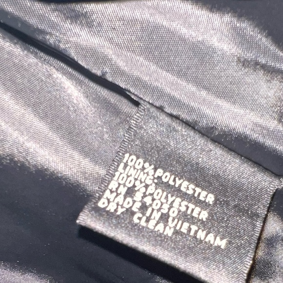 Nine West Black Suit Blazer-Size 16 - Picture 5 of 9